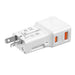 EAN 8594215991700 - Mobile Origin TAD25-2P-WHT cargador de dispositivo móvil Universal Blanco Corriente alterna, USB Carga rá imagen 4