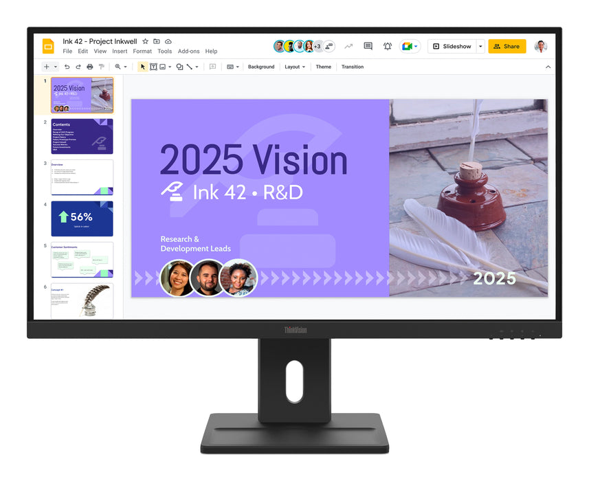 EAN 0198157471900 - Lenovo ThinkVision E27Q-40 pantalla para PC 68,6 cm (27") 2560 x 1440 Pixeles Quad HD LCD Negro imagen 1