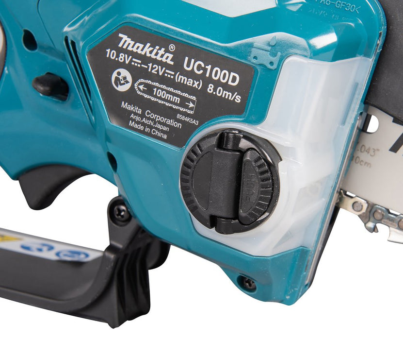 EAN 0088381774970 - Makita UC100DZ motosierra Negro, Azul imagen 13