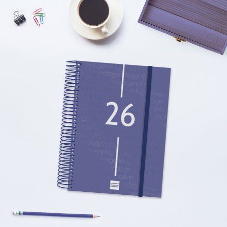 EAN 8422952409618 - Finocam 741101026 agenda Agenda diaria Azul imagen 2
