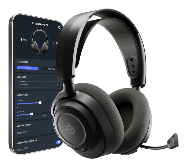 EAN 5707119065658 - Steelseries Arctis Nova 7P Gen 2 Auriculares Inalámbrico Diadema Juego Bluetooth Negro imagen 2