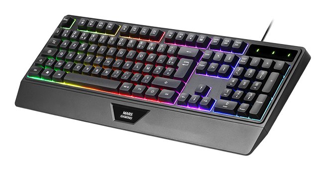 EAN 8435693108405 - Mars Gaming MCP124PRO teclado Ratón incluido Juego USB QWERTY imagen 3