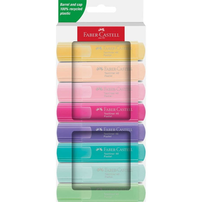 EAN 4005402546589 - Faber-Castell Textliner 46 Pastell marcador 8 pieza(s) Multicolor imagen 1