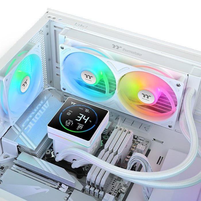 EAN 4711658545947 - Thermaltake TH240-S V3 ARGB Procesador Sistema de refrigeración líquida todo en uno 12 cm Blanco 1 pieza( imagen 5