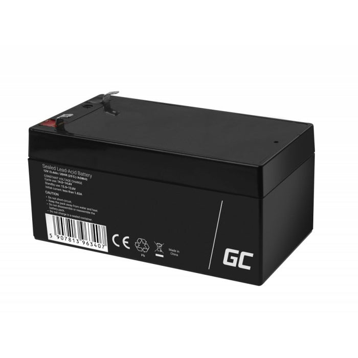 EAN 5907813963407 - Green Cell AGM43 batería recargable industrial Sealed Lead Acid (VRLA) 3400 mAh 12 V imagen 4