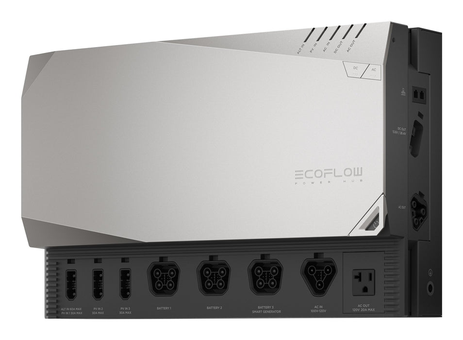 EAN 4895251601429 - EcoFlow ZMM100-COMBO1-EU hub de interfaz Negro, Gris imagen 2
