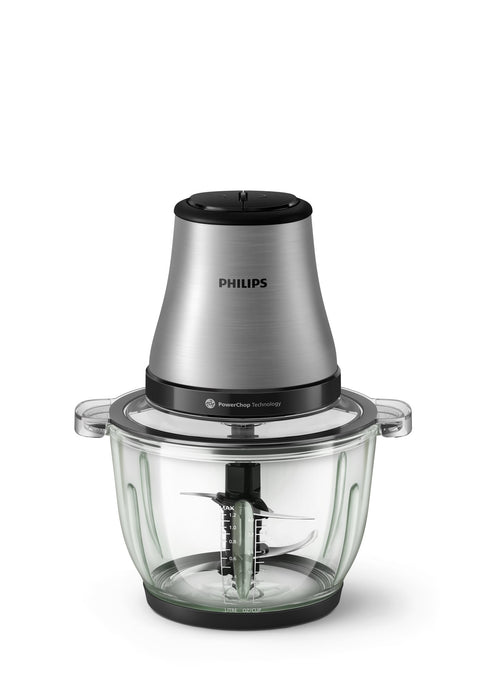 EAN 8720389066580 - Philips 3000 series HR1503/00 picadora eléctrica de alimentos 2 L 450 W Acero inoxidable imagen 1