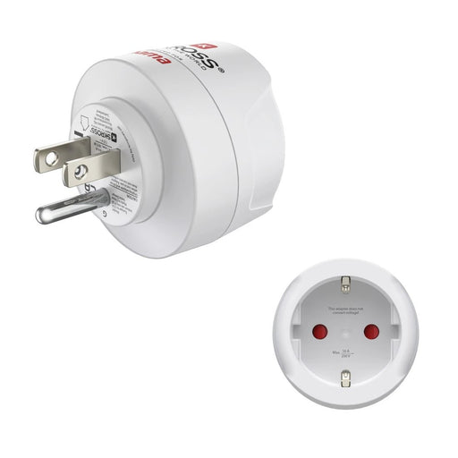 EAN 4047443553652 - Hama 00223485 adaptador de enchufe eléctrico Tipo B Tipo C (Euroconcexión) + Tipo F Blanco imagen 1