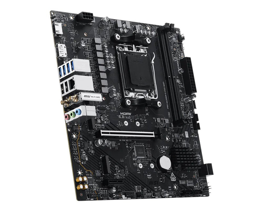 EAN 4711377417501 - MSI Pro A620AM-G EVO WIFI AMD A620A Zócalo AM5 micro ATX imagen 3