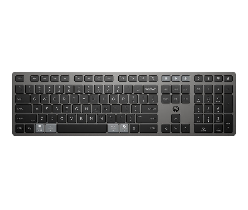 EAN 0198122140763 - HP KBD 720Multi-DeviceRchrgblWL FR teclado Hogar / Oficina USB + Bluetooth Negro imagen 8