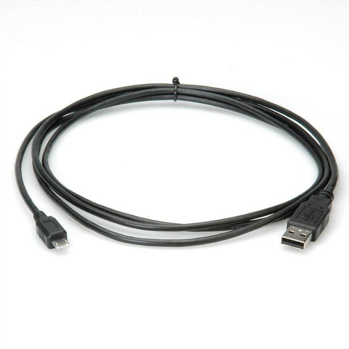 EAN 7611990188253 - ROLINE 11.02.8752 cable USB USB 2.0 1,8 m USB A Micro-USB B Negro imagen 4