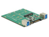 EAN 4043619627325 - DeLOCK 62732 tarjeta y adaptador de interfaz Interno M.2, mSATA imagen 1