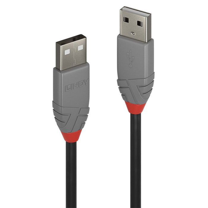 EAN 4002888366915 - Lindy 36691 cable USB USB 2.0 0,5 m USB A Negro, Gris imagen 1