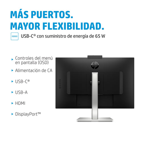 EAN 5715063337745 - HP E27m G4 QHD USB-C Conferencing Monitor pantalla para PC 68,6 cm (27") 2560 x 1440 Pixeles Quad HD LCD  imagen 2