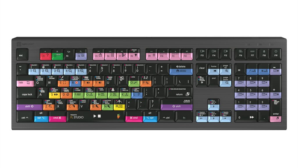 EAN 5707795019365 - Logickeyboard LKB-FLS-A2M-DE teclado Universal USB QWERTZ Alemán Negro imagen 1