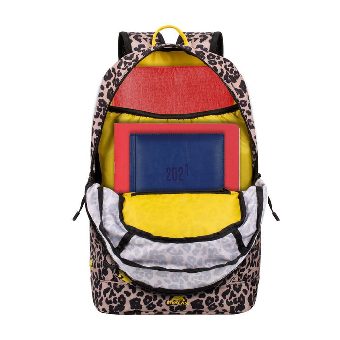 EAN 4260709010458 - Rivacase Erebus 33,8 cm (13.3") Mochila Beige, Negro, Amarillo imagen 21