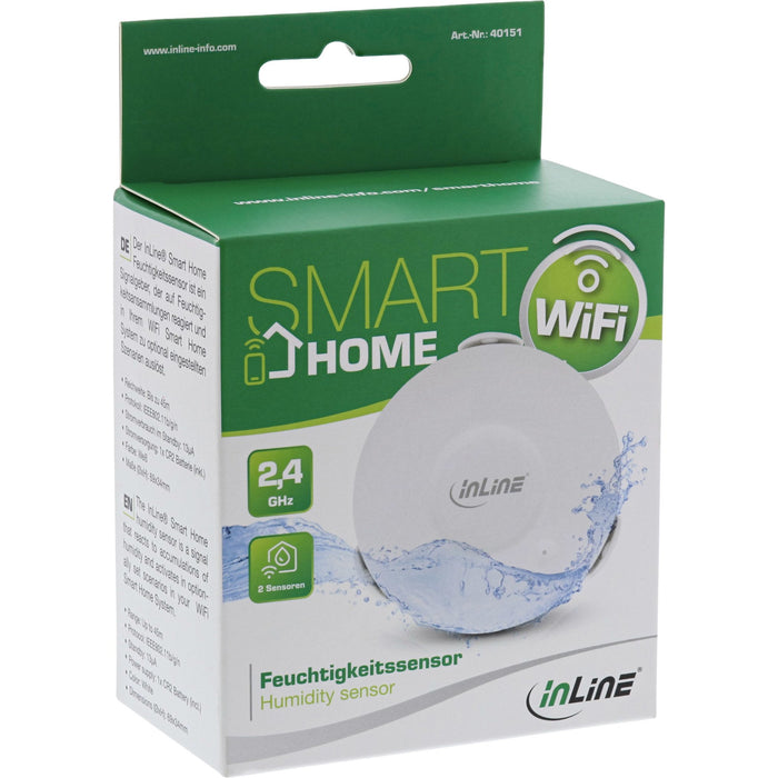 EAN 4043718281275 - InLine 40151 sensor ambiental para hogares inteligentes Inalámbrico imagen 7