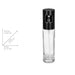 EAN 4008838391419 - WENKO Nevo dispensador de aceite/vinagre 0,1 L Botella Vidrio, Acero inoxidable Negro, Transparente imagen 6
