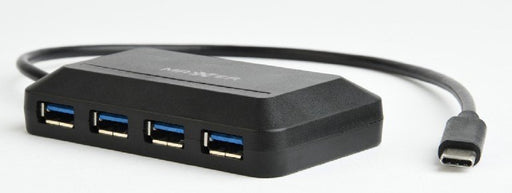 EAN 8716309103152 - Maxxter ACT-HUB3C-4P hub de interfaz USB 3.2 Gen 1 (3.1 Gen 1) Type-A 5000 Mbit/s Negro imagen 1