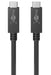 EAN 4040849492525 - Goobay Kabel USB 3.2 C->C S/S 0,5m PD schwarz cable USB USB 3.2 Gen 1 (3.1 Gen 1) USB C Negro imagen 1