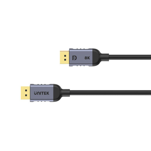 EAN 4894160053985 - UNITEK C1628GY01-1.5M cable DisplayPort 1,5 m Negro, Gris imagen 2