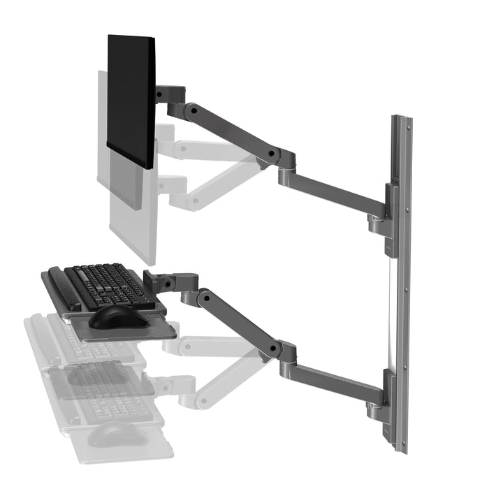 EAN 698833092103 - Ergotron LX Pro Series 45-696-293 soporte para monitor 86,4 cm (34") Pared Gris Oscuro imagen 9