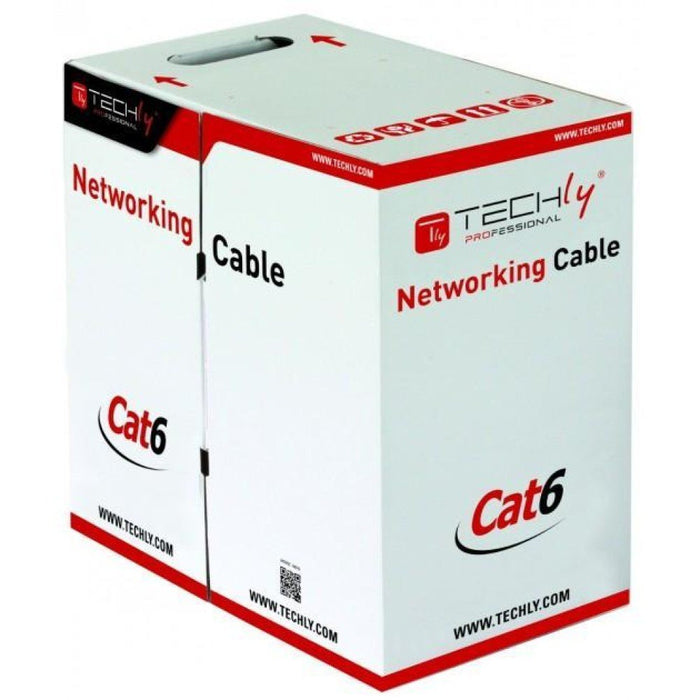 EAN 8054529028139 - Techly ITP6-UTP-ICH cable de red Gris 305 m Cat6 U/UTP (UTP) imagen 1