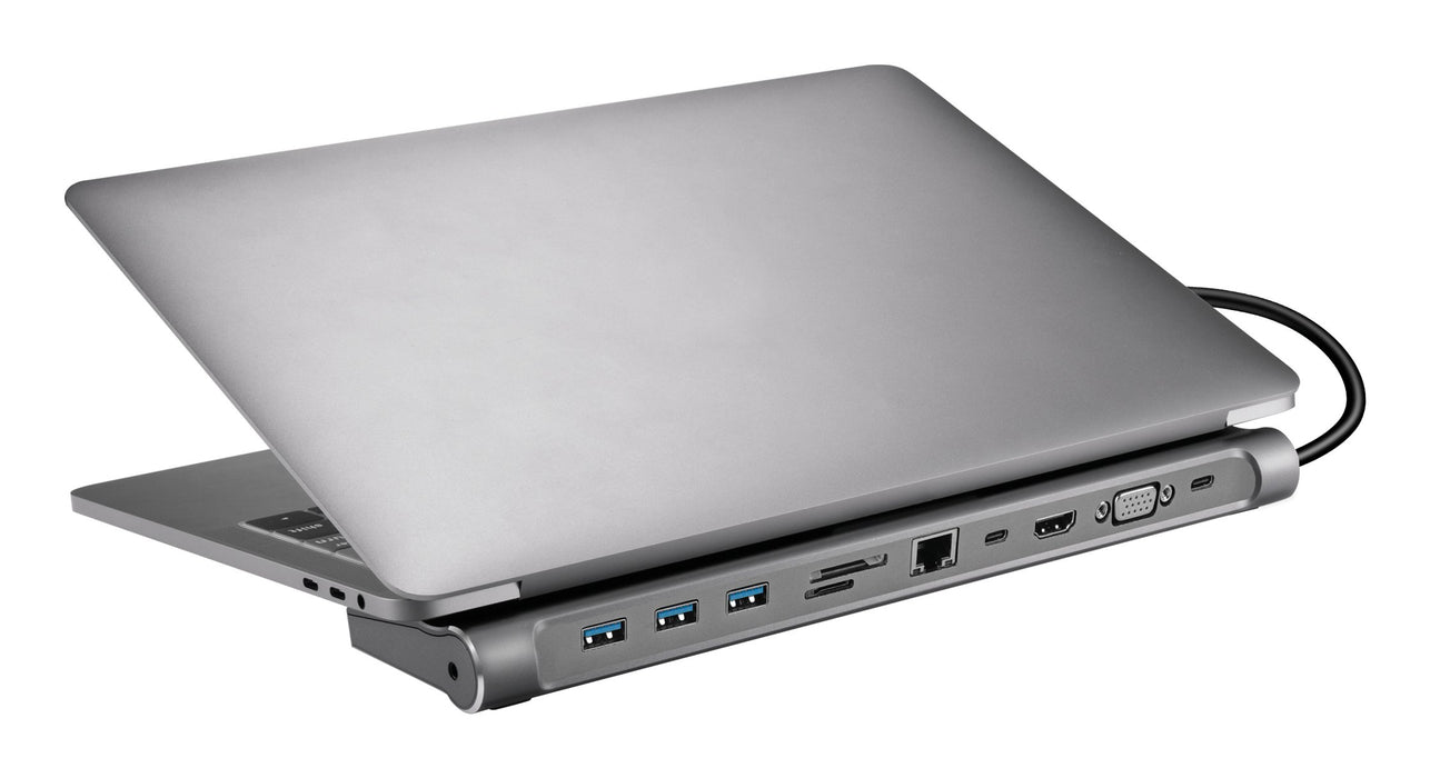 EAN 5705730136313 - Sandberg 136-31 base para portátil y replicador de puertos Alámbrico USB 3.2 Gen 1 (3.1 Gen 1) Type-C Alu imagen 2