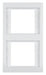 EAN 4011334263197 - Hager 13237009 placa de pared y cubierta de interruptor Blanco imagen 1