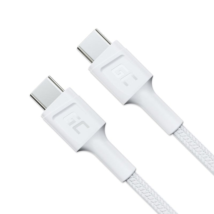 EAN 5904326373426 - Green Cell GC PowerStream cable USB USB 3.2 Gen 1 (3.1 Gen 1) 0,3 m USB C Blanco imagen 2
