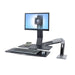 EAN 698833025705 - Ergotron WorkFit -A, Single LD @ Worksurface+ 61 cm (24") Escritorio Negro imagen 1