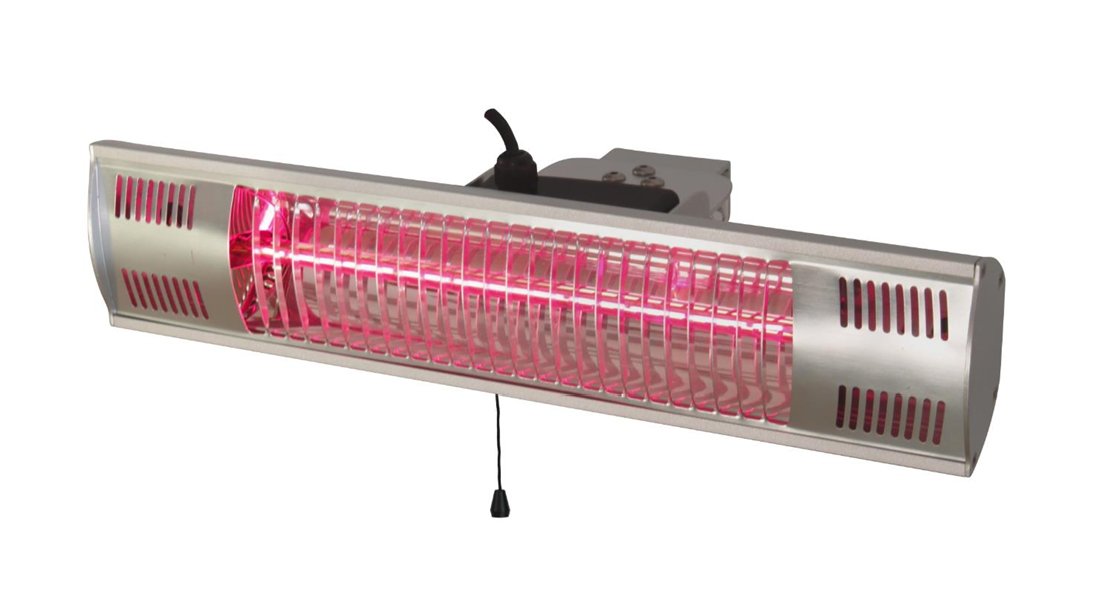 EAN 9004489101549 - Silva Homeline 510021 calefactor eléctrico Interior y exterior Plata 1500 W Calefactor eléctrico infrarro imagen 1