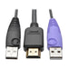 EAN 37332198112 - Tripp Lite B055-001-UHD cable para video, teclado y ratón (kvm) Negro, Púrpura imagen 2
