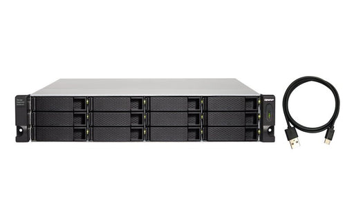 EAN 4713213516171 - QNAP TL-R1200C-RP caja para disco duro externo Carcasa de disco duro/SSD Negro, Gris 2.5/3.5" imagen 2