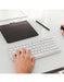 EAN 3700104455757 - Advance Tapes SMARTKEY PLUS teclado Hogar / Oficina USB + Bluetooth AZERTY Aluminio, Blanco imagen 2