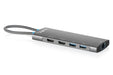EAN 4016032510178 - Digitus USB-C Docking Station, 9-Port estación dock para móvil Tableta/teléfono inteligente/portátil Gris imagen 1