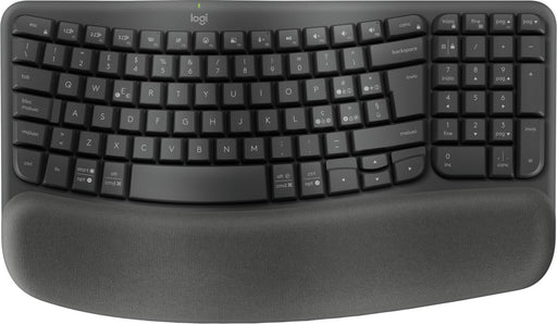 EAN 5099206117563 - Logitech Wave Keys for Business teclado Oficina RF Wireless + Bluetooth QWERTY Italiano Grafito imagen 1