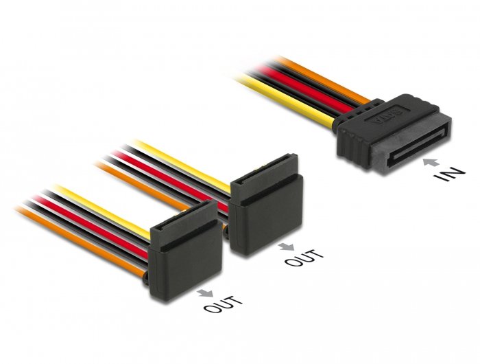 EAN 4043619601707 - DeLOCK 60170 cable de alimentación interna 0,15 m imagen 2