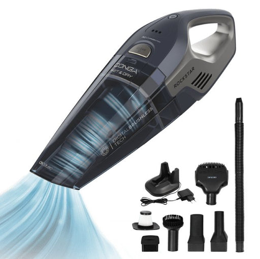EAN 8447420165025 - Cecotec Conga Rockstar 25.2V Animal Hand aspiradora de mano Azul oscuro Bolsa para el polvo imagen 2