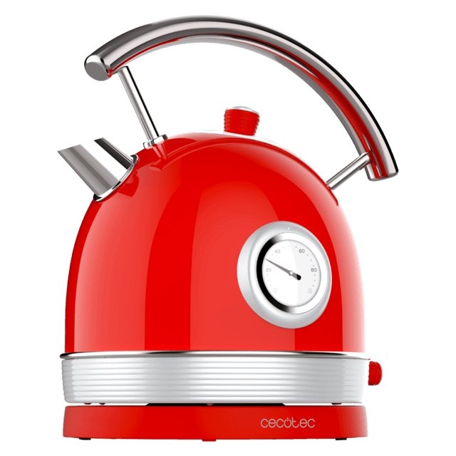 EAN 8435484019811 - Cecotec Thermosense 420 tetera eléctrica 1,8 L 2200 W Cromo, Rojo imagen 2