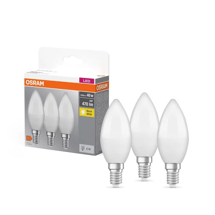 EAN 4099854047091 - Osram 4099854047091 lámpara LED Blanco cálido 2700 K 4,9 W E14 F imagen 4