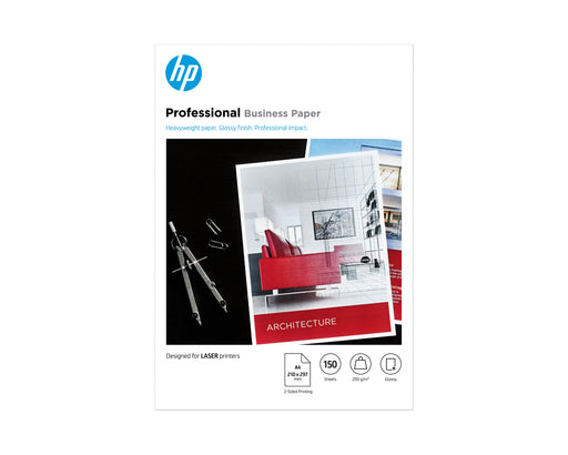 EAN 0193905504916 - HP Professional Laser Glossy FSC Paper 200 gsm-150 sht/A4/210 x 297 mm papel para impresora de inyección  imagen 1