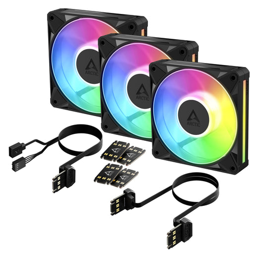 EAN 4895265001055 - ARCTIC BioniX P12 A-RGB Carcasa del ordenador Ventilador 12 cm Negro 3 pieza(s) imagen 1