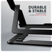 EAN 8595247909220 - Axagon STND-LAB Laptop-Ständer, höhenverstellbar, faltbar, Aluminium Soporte para ordenador portátil y ta imagen 8