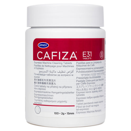 EAN 0754631600145 - Urnex Cafiza E31 Tableta de limpieza imagen 1