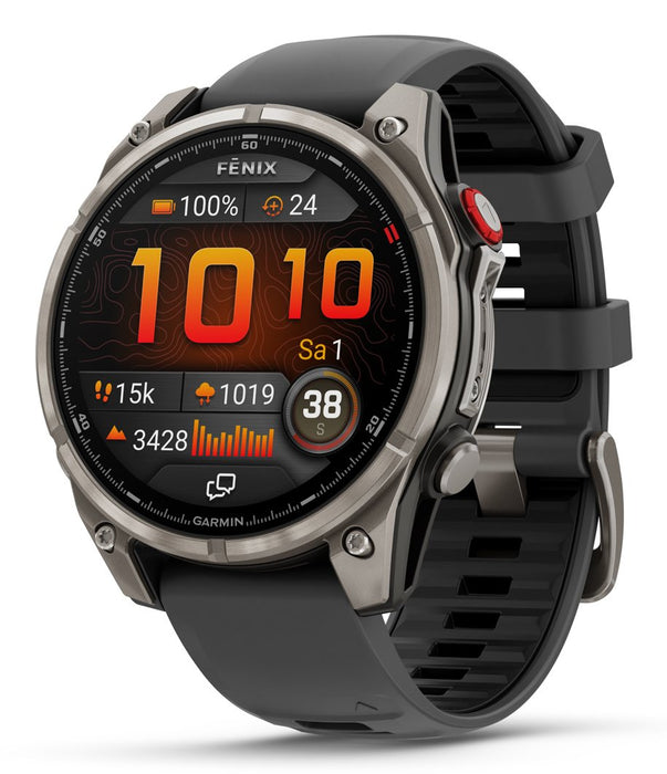 EAN 753759350949 - Garmin fēnix 8 Pro 3,56 cm (1.4") AMOLED 47 mm Digital 454 x 454 Pixeles Pantalla táctil Grafito, Titanio  imagen 1
