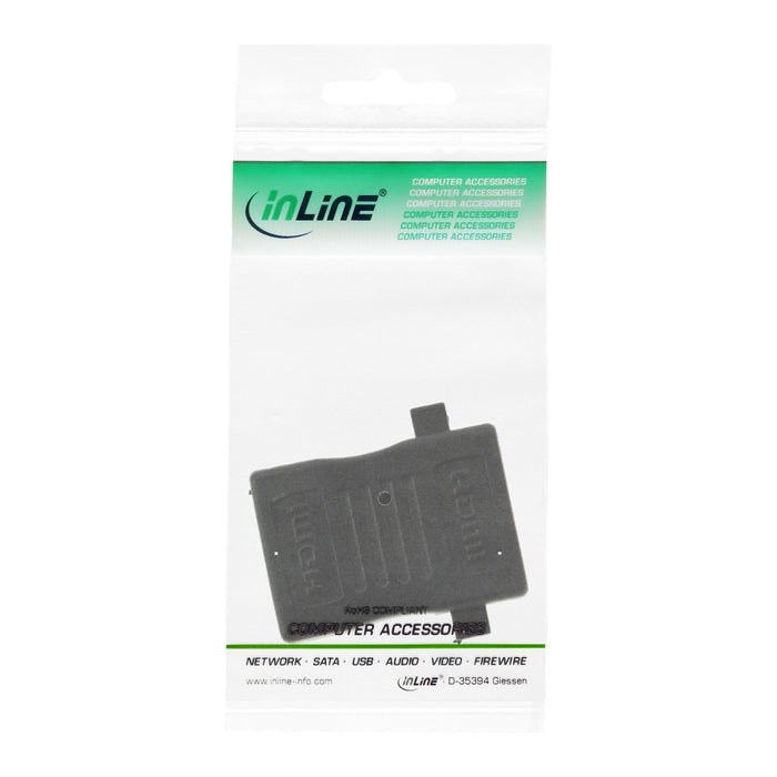 EAN 4043718179459 - InLine 17600M cambiador de género para cable HDMI A female HDMI A Negro imagen 3