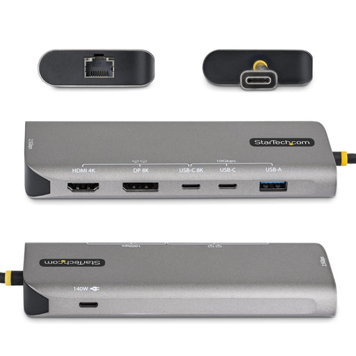EAN 65030903080 - StarTech.com 174B-USB4-MULTIPORT base para portátil y replicador de puertos Alámbrico Gris imagen 2