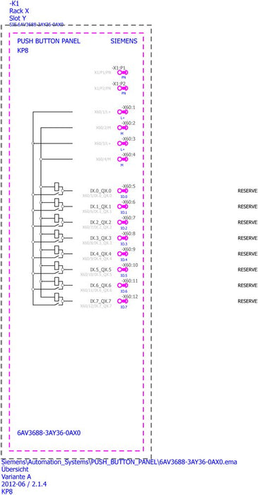 EAN 4025515079156 - Siemens 6AV3688-3AY36-0AX0 botonera imagen 2