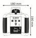 EAN 3165140583145 - Bosch 0 601 061 700 nivelador láser y alineador Nivel de línea 300 m 532 nm (< 5 mW) imagen 2